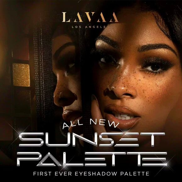 Lavaa Beauty Sunset Eyeshadow Palette Brand New in the Box - Picture 6 of 13